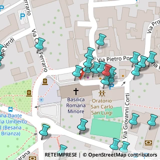 Mappa Via Pietro Ponti, 20842 Besana in Brianza MB, Italia (0.06552)