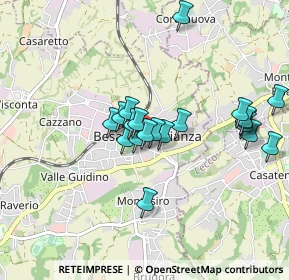 Mappa Via Pietro Ponti, 20842 Besana in Brianza MB, Italia (0.7755)