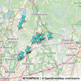 Mappa Via Selva, 23898 Imbersago LC, Italia (6.70455)