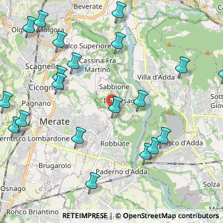 Mappa Via Selva, 23898 Imbersago LC, Italia (2.8195)
