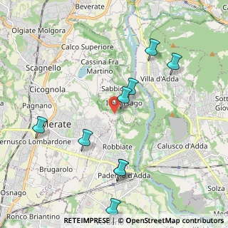 Mappa Via Selva, 23898 Imbersago LC, Italia (2.63818)