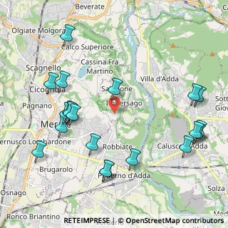 Mappa Via Selva, 23898 Imbersago LC, Italia (2.4655)