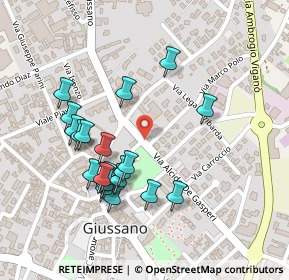 Mappa Via dei Bondi, 20833 Giussano MB, Italia (0.227)
