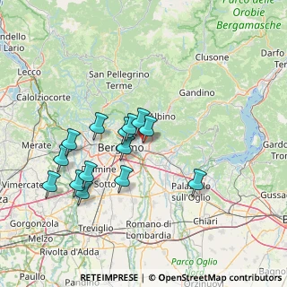 Mappa Via C. A. dalla Chiesa, 24020 Scanzorosciate BG, Italia (13.505)