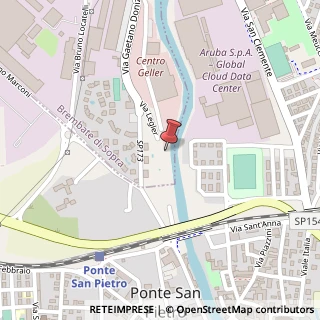 Mappa Via Legler, 14, 24036 Ponte San Pietro, Bergamo (Lombardia)