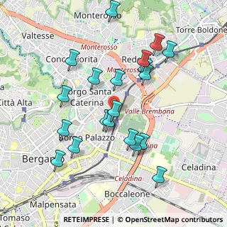 Mappa Via Vittore Ghislandi, 24025 Bergamo BG, Italia (0.953)