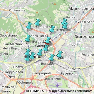 Mappa Via Vittore Ghislandi, 24025 Bergamo BG, Italia (1.66214)