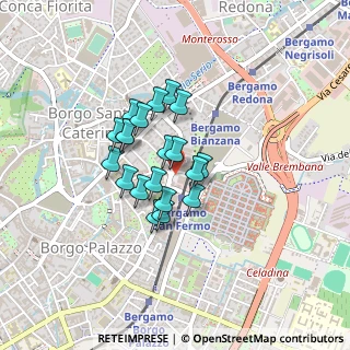 Mappa Via Vittore Ghislandi, 24025 Bergamo BG, Italia (0.295)