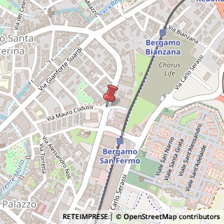 Mappa Via Mauro Codussi,  19, 24124 Bergamo, Bergamo (Lombardia)
