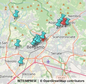 Mappa Via Vittore Ghislandi, 24025 Bergamo BG, Italia (3.475)