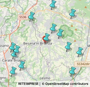 Mappa Viale G. Parini, 23880 Casatenovo LC, Italia (5.03929)