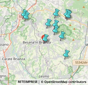 Mappa Viale G. Parini, 23880 Casatenovo LC, Italia (3.935)