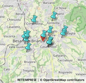 Mappa Viale G. Parini, 23880 Casatenovo LC, Italia (1.30231)