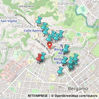 Mappa Piazza Rosate, 24125 Bergamo BG, Italia (0.4235)