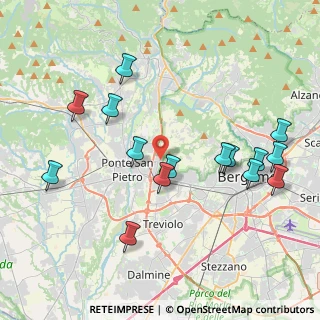 Mappa Via Generale Marieni, 24030 Mozzo BG, Italia (4.312)