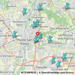 Mappa Via Papa Giovanni XXIII, 24030 Mozzo BG, Italia (2.33077)