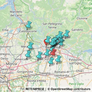 Mappa 24030 Mozzo BG, Italia (9.7785)