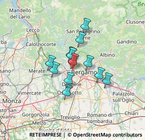 Mappa 24030 Mozzo BG, Italia (8.99667)