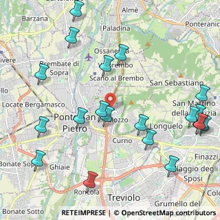 Mappa 24030 Mozzo BG, Italia (2.6585)