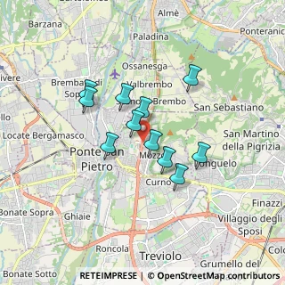 Mappa 24030 Mozzo BG, Italia (1.32364)
