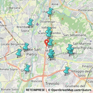 Mappa 24030 Mozzo BG, Italia (1.93)