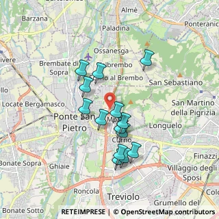 Mappa 24030 Mozzo BG, Italia (1.53071)