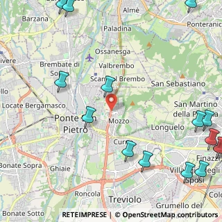 Mappa 24030 Mozzo BG, Italia (3.324)