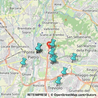 Mappa 24030 Mozzo BG, Italia (1.65455)