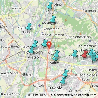 Mappa 24030 Mozzo BG, Italia (2.68471)