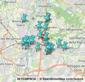 Mappa 24030 Mozzo BG, Italia (1.32)