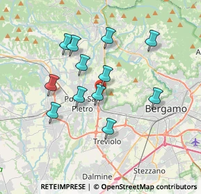 Mappa 24030 Mozzo BG, Italia (3.20917)