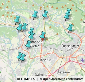 Mappa 24030 Mozzo BG, Italia (4.17286)