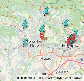 Mappa 24030 Mozzo BG, Italia (4.48909)