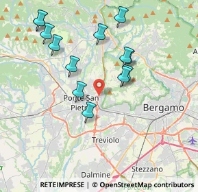 Mappa 24030 Mozzo BG, Italia (3.86769)