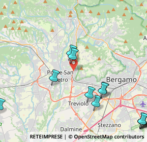 Mappa 24030 Mozzo BG, Italia (5.91)