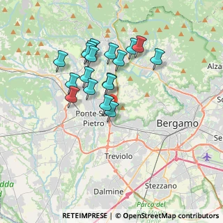 Mappa 24030 Mozzo BG, Italia (3.175)
