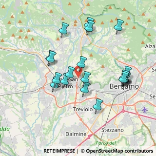 Mappa 24030 Mozzo BG, Italia (3.759)