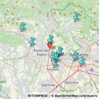 Mappa 24030 Mozzo BG, Italia (3.54727)