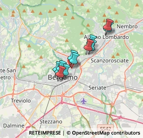 Mappa Via Alessandro Noli, 24124 Bergamo BG, Italia (2.24833)