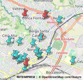 Mappa Via Alessandro Noli, 24124 Bergamo BG, Italia (1.193)