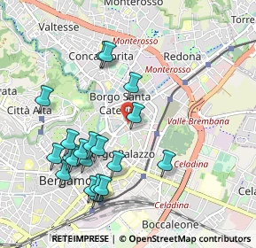 Mappa Via Alessandro Noli, 24124 Bergamo BG, Italia (1.028)