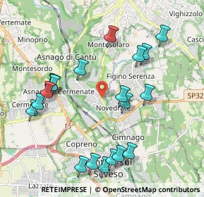 Mappa Piazza Castello, 22060 Carimate CO, Italia (2.1945)