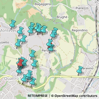 Mappa Via Pertevano, 23874 Montevecchia LC, Italia (0.6037)