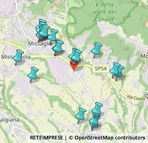 Mappa Via XXV Aprile, 23873 Missaglia LC, Italia (1.0625)