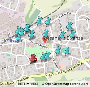 Mappa Via Giuseppe Verdi, 20842 Besana In Brianza MB, Italia (0.2235)