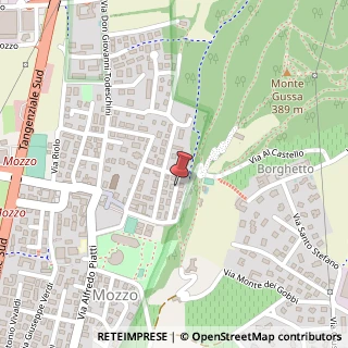 Mappa Via Antonio Locatelli,  3, 24030 Mozzo, Bergamo (Lombardia)