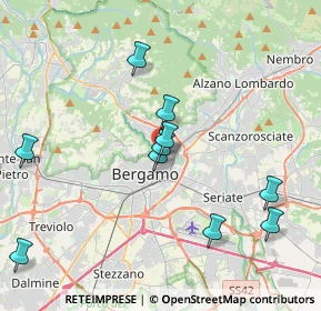 Mappa Via Suardi, 24124 Bergamo BG, Italia (4.39636)