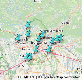 Mappa Via Suardi, 24124 Bergamo BG, Italia (6.01083)