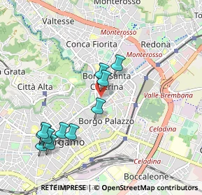 Mappa Via Suardi, 24124 Bergamo BG, Italia (1.01636)