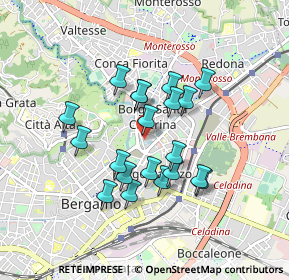 Mappa Via Suardi, 24124 Bergamo BG, Italia (0.7175)